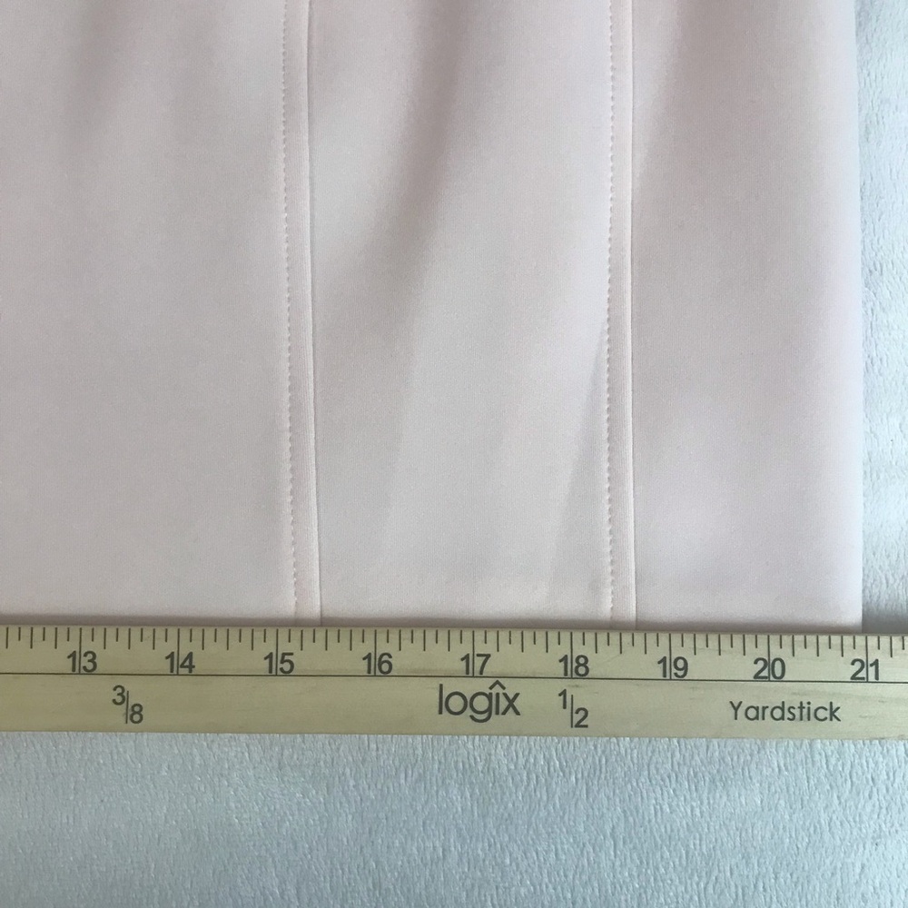 Tommy Hilfiger Sleeveless Sheath Dress Women’s Size 14 Color Peach Front Zip. - Picture 10 of 16